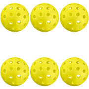 Penn 40 Outdoor Yellow Pickleball (6 Pack)