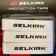 Selkirk Protective Edge Guard Tape (White - 20mm) (3 Pack)