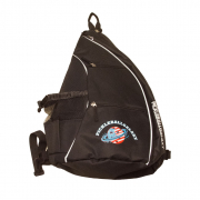 PickleballGalaxy Black Sling Backpack Bag