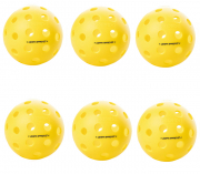 Onix Fuse G2 Outdoor Yellow Pickleball (6 Pack)